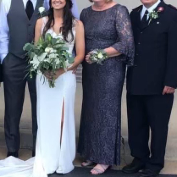 Grey Formal dress - PLUS - Picture 5 of 5